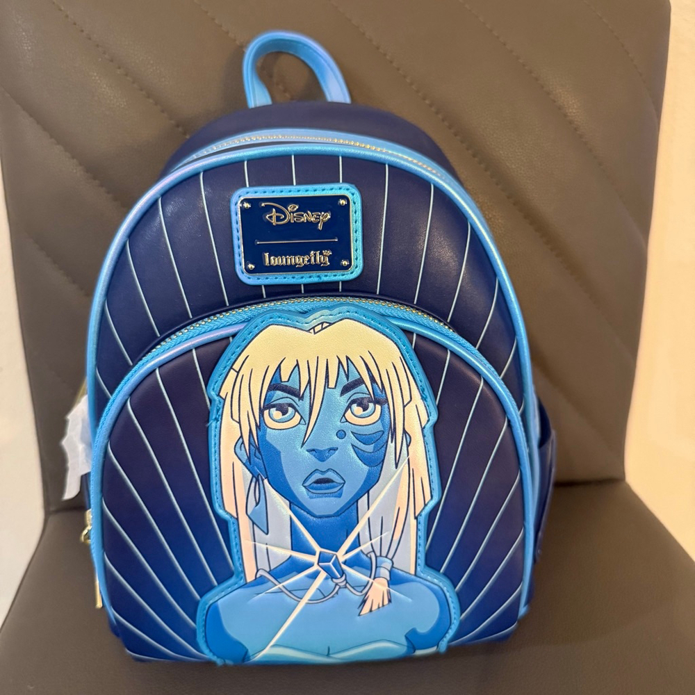 Women's Loungefly Atlantis Kida Mini Backpack One Size Blue